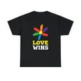 thumbnail image 3 of Love Wins LGBT Pride Rainbow Flag Lesbian Gay Pride Ally Plus Size Clothing for Women, 3 of 8