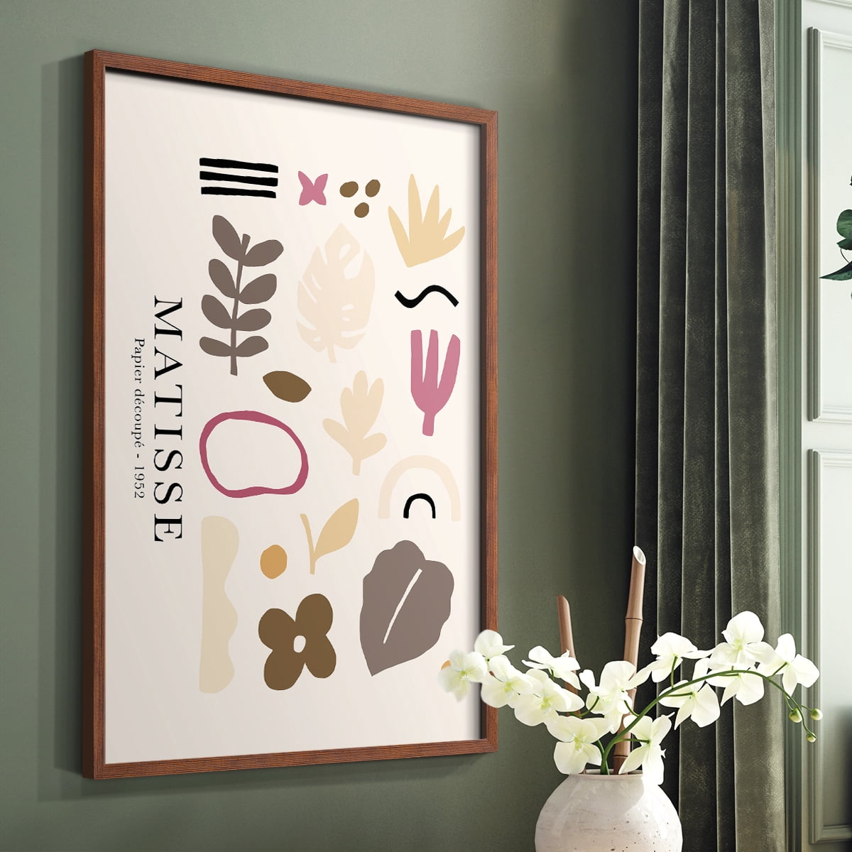 Matisse CCLXV in Solid Wood 8 x 10 Framed Print