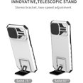 thumbnail image 2 of Compatible with iPhone 14 Pro Max Case with Slide Camera Cover, iPhone 14 Pro Max Phone Case with Stand Shockproof Hard PC Cases (White), 2 of 14