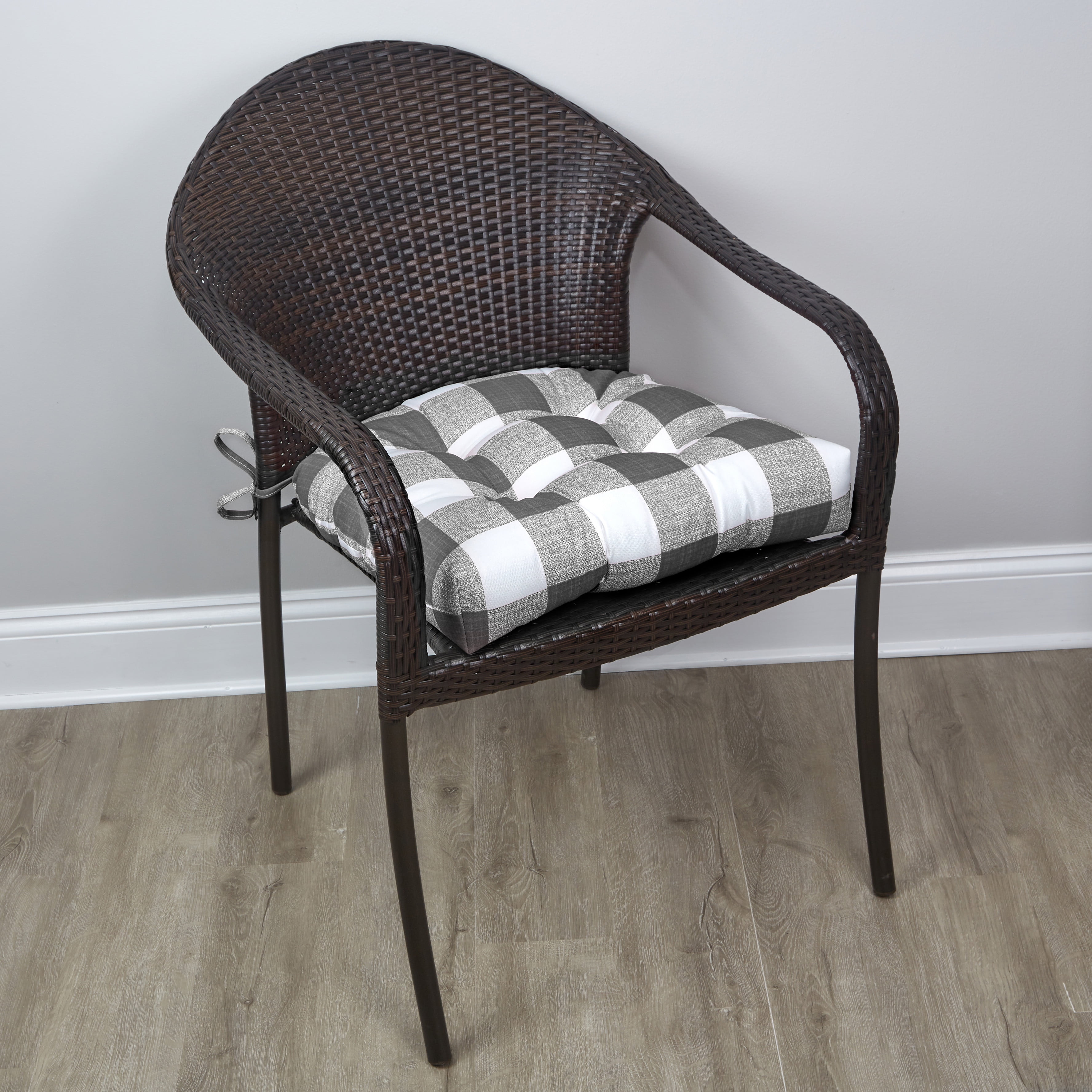 Klear Vu Patio Indoor/Outdoor 19" x 18" Jurby Chair Cushion - Set of 2