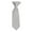 Silver, variant on Solid Silver Boy's 8" Clip On Tie Age 0 to 2 Years Old