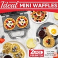 thumbnail image 3 of Wafflera SugarWhisk de 4" con placas dobles antiadherentes, 3 of 7