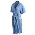 thumbnail image 2 of Richie House Kimono Robe Women's Short Sleeve Cotton Bathrobe Party Dressing Gown Sleepwear RHW2753-P-S, 2 of 3