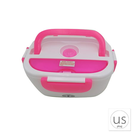 Holiday Clearance Portable Electric Heating Lunch Box Separated Office School Food Warmer Heater Rice