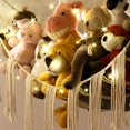 thumbnail image 4 of Hamaca de esquina para guardar animales de peluche, tamaño XL, con luz LED, 4 of 6