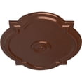 thumbnail image 3 of Ekena Millwork 21 1/4"W x 17 3/8"H x 1"P Waltz Ceiling Medallion (Fits Canopies up to 4 1/2"), Hand-Painted Copper Penny, 3 of 6
