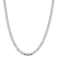 thumbnail image 1 of Sterling Silver 5.7mm Semi-Solid Flat Anchor Chain (Weight: 15.43 Grams, Length: 22 Inches), 1 of 4