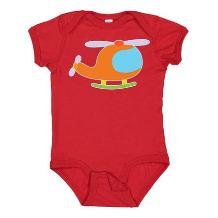 

Inktastic Helicopter Cute Flying Gift Baby Boy or Baby Girl Bodysuit
