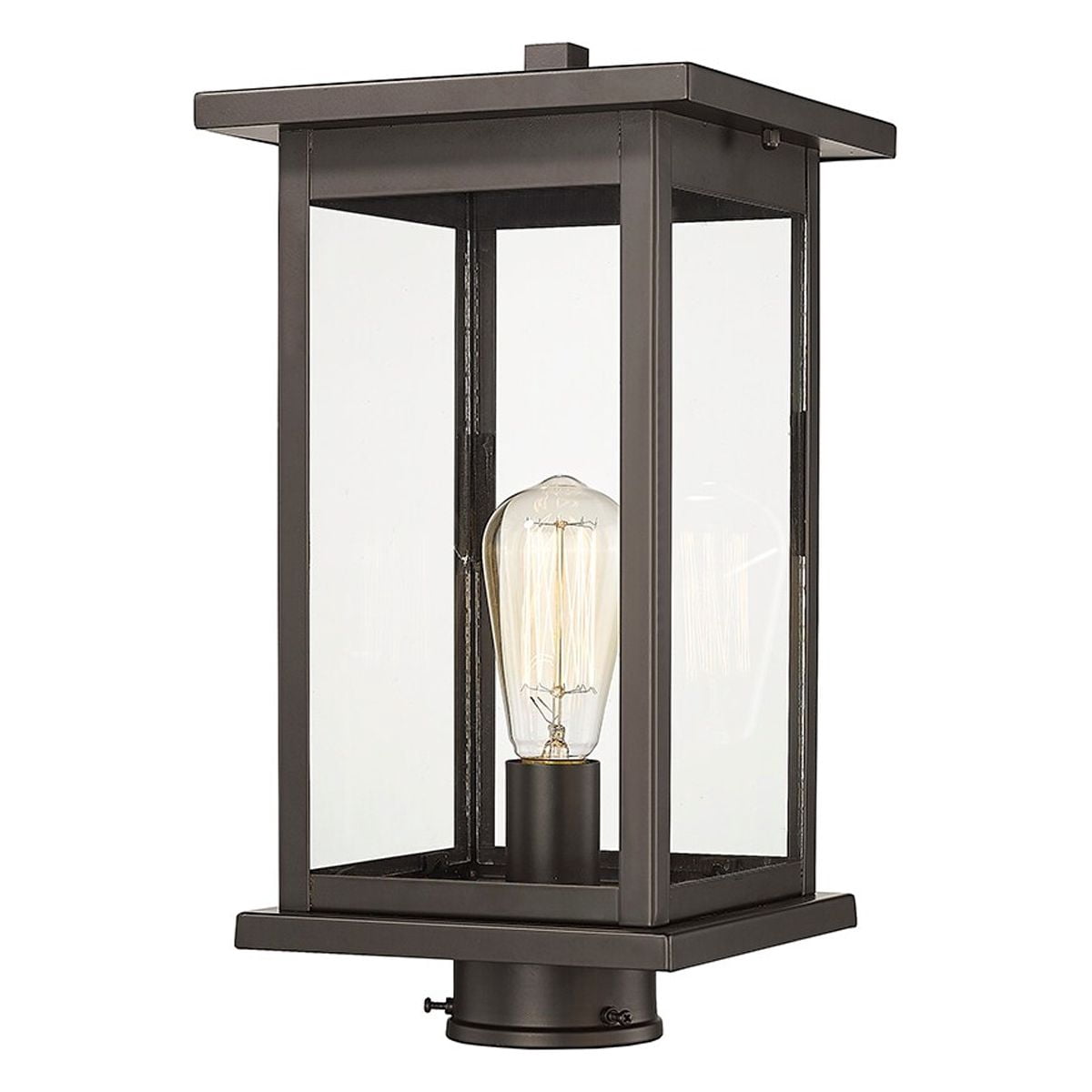 Millennium Lighting - Bowton - 1 Light Outdoor Post Mount-15.63 Inch Tall and