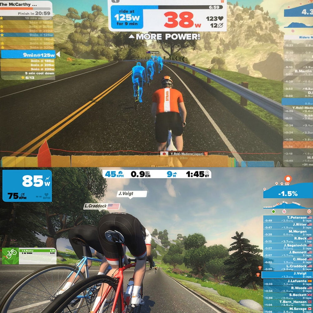 garmin forerunner 45 zwift