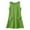 Light Green, variant on Wangkekeji Girl's Summer Boho Tie Shoulder Midi Tiered Dresses With Pockets Girls Bridesmaid Dresses