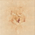 thumbnail image 1 of Ahgly Company Machine Washable Indoor Square Transitional Golden Blonde Gold Area Rugs, 6' Square, 1 of 7