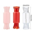 thumbnail image 3 of 12 Pcs Refillable Lip Balm Bottles Empty Lip Gloss Containers Candy Shape Lip Gloss Tubes Lipstick Tubes Cosmetic Tools, 3 of 9