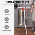 thumbnail image 5 of Vevor SDYMJBXGYC153X6H5V0 Manual Honey Extractor, 5 of 12