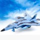 thumbnail image 1 of Gwong Juguete Luchador de avión modelo Airliner Aircraft Collection Juguete con música LED LIGHT Gwong 30007923, 1 of 7