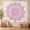 A, variant on XaaKee Tapestry Wall Hanging, Spiritual Mandala Whispering Orchid Tapestry, High-Quality Polyester Large Tapestry For Living Room 60x40Inch