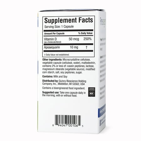 Prevagen Regular Strength Capsules, 30ct – 3 Pack – Memory Supplement with Apoaequorin