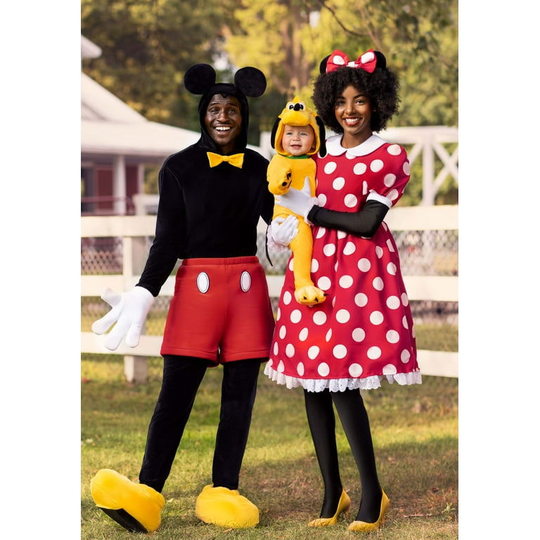 Mickey and Minnie Costume  Minnie costume, Mickey and minnie costumes, Minnie  mouse halloween costume