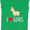 thumbnail image 4 of Inktastic Goat Cute I Love Goats Farm Animal Boys or Girls Baby Bodysuit, 4 of 5