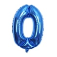 thumbnail image 3 of 1 globo de aluminio de 32 pulgadas con números 0, 1, 2, 3, 4, 5, 6, 7, 8 y 9 para fiesta de cumpleaños de niños y niñas, globos de color azul oscuro, suministros para fiestas, 3 of 4