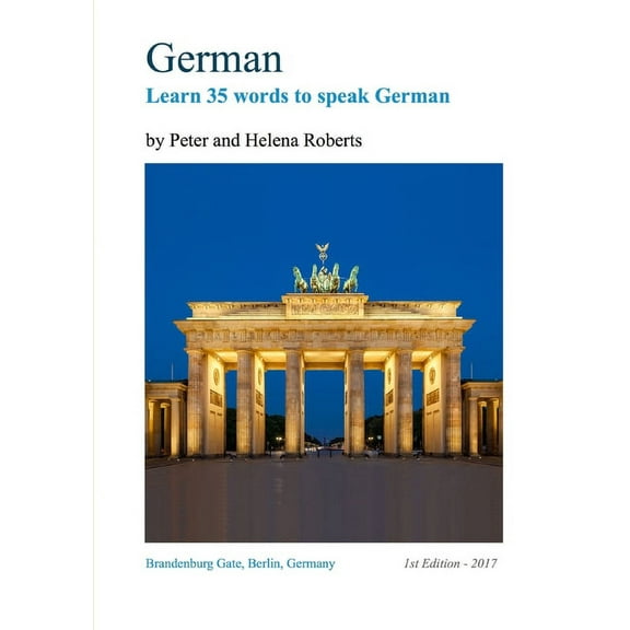 German - Learn 35 Words to Speak German, (Paperback)