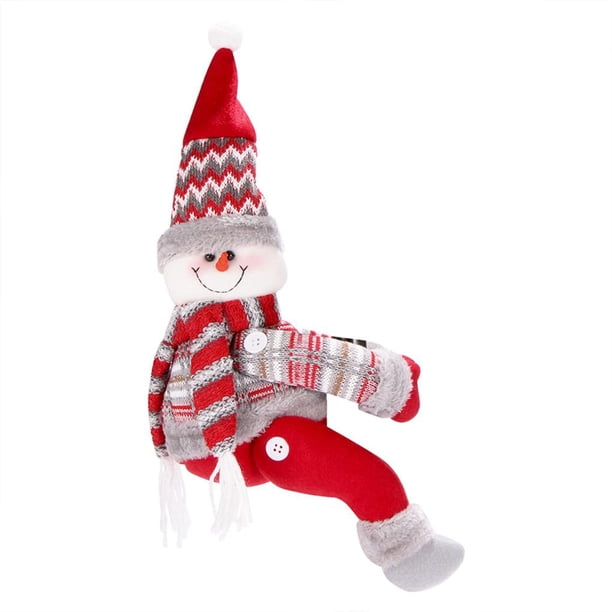Moyic Broche de cortina Lindo estilo navideño Clip de cortina de algodón Hermosa forma de muñeca Cortina Tieback Festivo Atmosférico Colgando Kits de decoración para fiestas No.2 Moyic HA027300-02