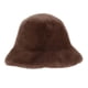 thumbnail image 1 of Sombrero de pescador de invierno para mujer, ideal para caminar, pescar, ir de compras al libre, regalo de cumpleaños marrón, 1 of 8