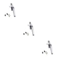 thumbnail image 4 of stanreset 1/2/3/5 Window Handle Home Hardware Lever Casement Locking Handles Convenience Balcony Handily Install Decorative Cap Gray Rustproof Right Silver 3PCS, 4 of 6