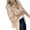 Beige, variant on Fimkaul Women's Jacket Coats Winter Fall Plus Size Long Sleeve Casual Tops Sequins Blazer Sequin Glitter Party Shiny Lapel Rave Outerwear Coat Black XXL