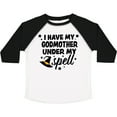 thumbnail image 3 of Inktastic I Have My Godmother Under My Spell with Cute Witch Hat Boys or Girls Toddler T-Shirt, 3 of 5