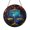 Acrylic 3.5 Inch, variant on Libra Zodiac Stained Glass Suncatcher with Balanced Scale Symbol Design, Circular Window Hanging Celestial Decor