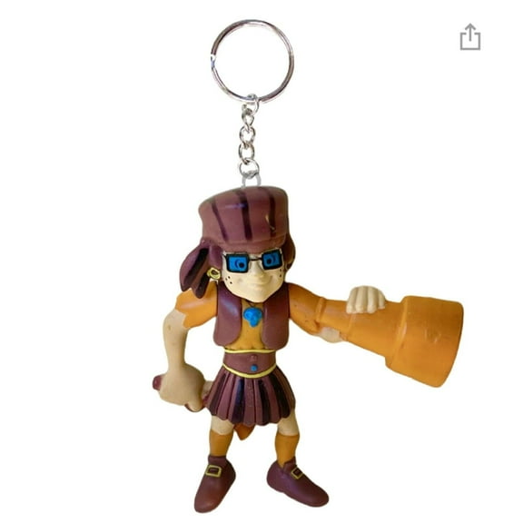 Pirate Velma Pvc Key Ring Keychain Ornament Figure Figurine Charm Scooby Doo 2”