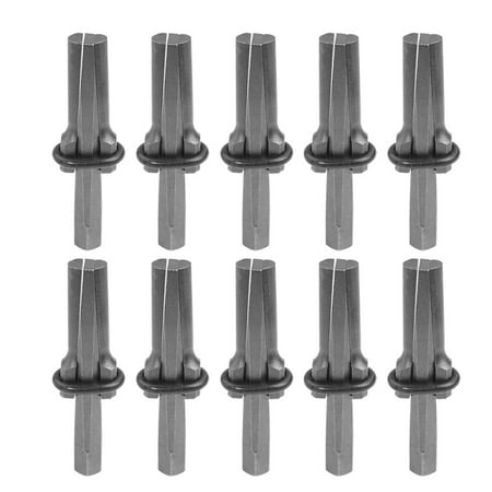 

Fule 10 Set 9/16 inch Plug Wedges Feather Shims Rock Stone Splitter Hand Tools 14mm