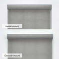 thumbnail image 3 of Linen Avenue Cordless Mojave Light-Filtering Cassette Roller Shade with Bloc Wand for Easy Adjustment– Soft Light Control, UV Protection –Silver Trail 31 W X 66 H (Arrives 1/4" Narrower), 3 of 8