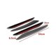 thumbnail image 4 of 4pcs Front Bumper Fog Light Lip Splitter Grille Trim For - E Class W213 E43 E63 2016-2020 Splitter, 4 of 5