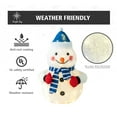 thumbnail image 5 of Jingle Joy 3-Piece 32-Inch LED Lighted Outdoor Snowman Family Set - Weather Resistant with Ground Stakes - Festival Winter Christmas Decorations - Holiday Yard, Lawn and Garden Decor - Trio Figurines, 5 of 6