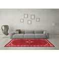thumbnail image 3 of Ahgly Company Indoor Square Persian Red Traditional Area Rugs, 3' Square, 3 of 4