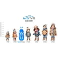 thumbnail image 2 of ArcticThrill Snow Sled for Kids - SnowVenture Sledge - Toboggan with Pull Rope; Outdoor Plastic Winter Sleigh for Toddlers & Kids, 2 of 9