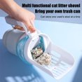 thumbnail image 3 of RYGRZJ Gray Cat Litter Scoop With Baffle Cat Feces Scoop Large Capacity Feces Scoop Set Detachable And Washable Cat Cleaning Sup, 3 of 5