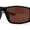 Black Brown, variant on Mens Antiglare Driving Lens Wrap Around Sport Rectangular Plastic Sunglasses Black Brown