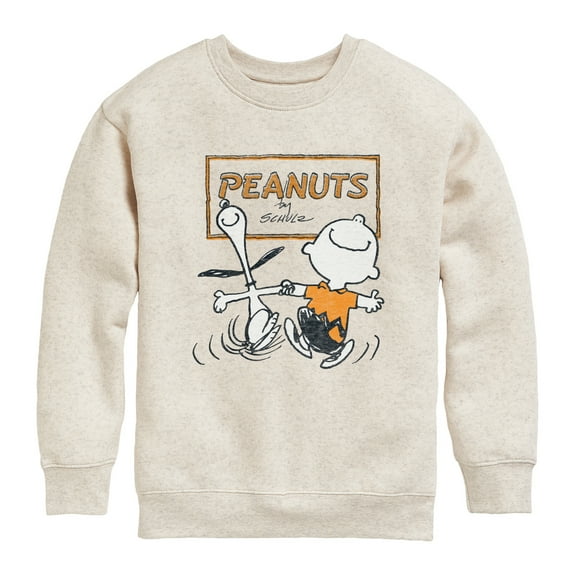 Peanuts - Snoopy - Toddler & Youth Crewneck Fleece Sweatshirt