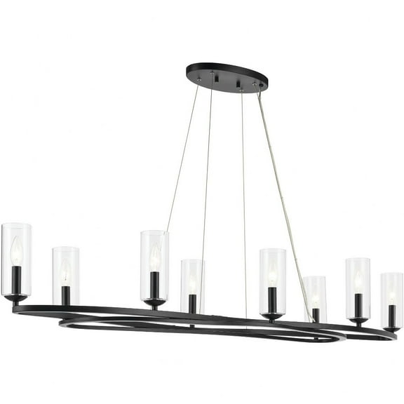 Kichler Lighting - Harpin - 8 Light Oval Chandelier-8.75 Inch Tall and 16.25