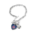 thumbnail image 1 of Bracelet des Chicago Cubs Charmed Sport Love Baseball, 1 of 1