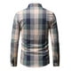 thumbnail image 2 of Camisa A Cuadros Manga Larga Con Botones Para Hombre, 2 of 4