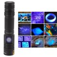 thumbnail image 3 of Linterna LED, Tamaño Compacto, Bajo Consumo De Energía, Carcasa De Aleación De Aluminio, Lámpara De Detección UV Con Cable USB Para Pruebas Cosméticas, 3 of 7