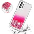 thumbnail image 6 of Case for Galaxy A56 5G,Flowing Bling Liquid Hearts Sparkle Moving Glitter Quicksand Waterfall Anti-Fall Protective Girls Women Phone Case for Samsung Galaxy A56 5G (Rose), 6 of 14