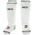 thumbnail image 2 of DEFY Shin Instep Foam Padded Shin Guard Protector Shin Support MMA Foot Protection Kickboxing (White, Small), 2 of 3