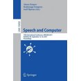 thumbnail image 2 of Speech and Computer: 19th International Conference, SPECOM 2017, Hatfield, UK, September 12-16, 2017, Proceedings (Lecture Notes in Computer Science), 2 of 2