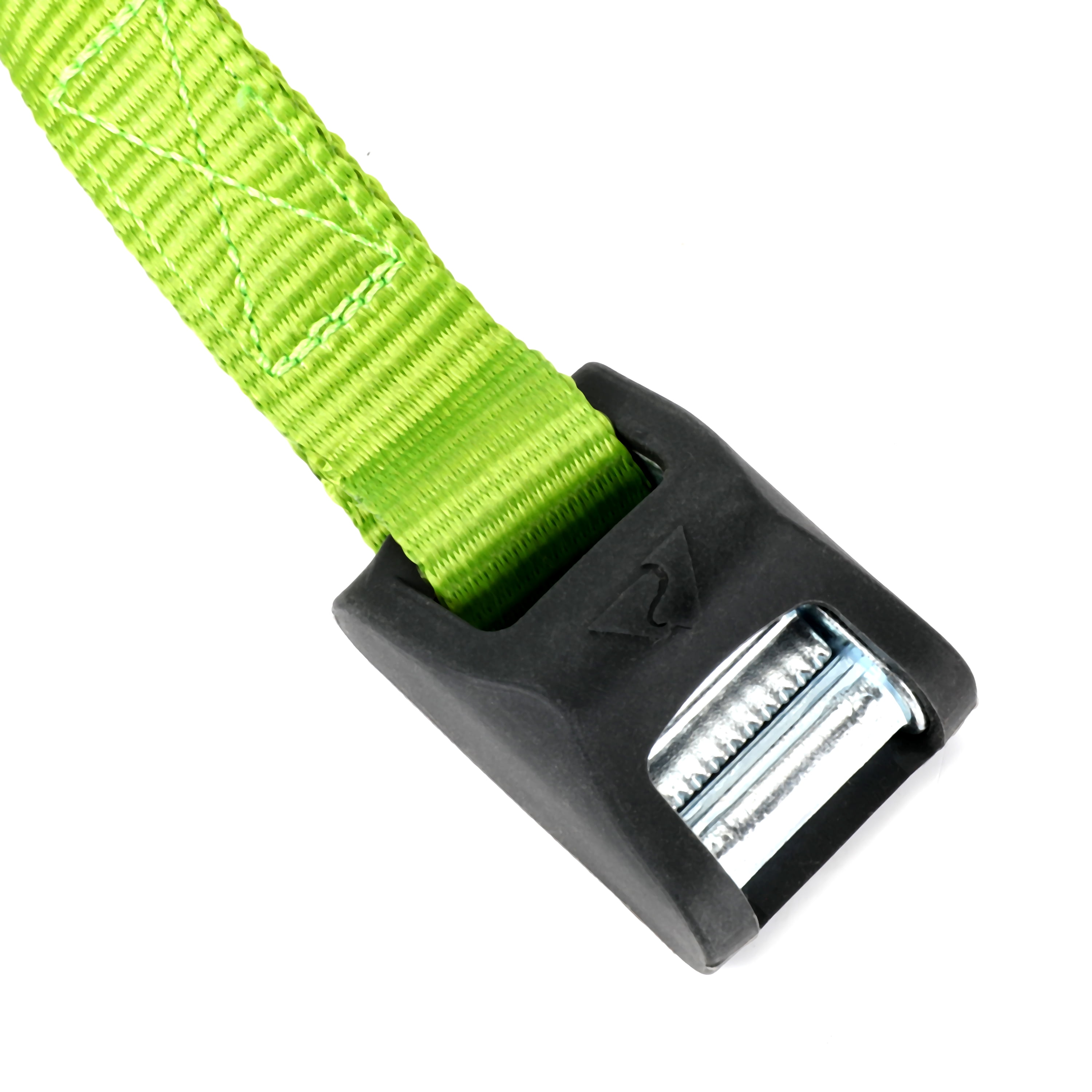 Ozark Trail Cam Buckle 9 ft Load Straps with Silicone Buckle Protectors, 7.5in x 1.3in