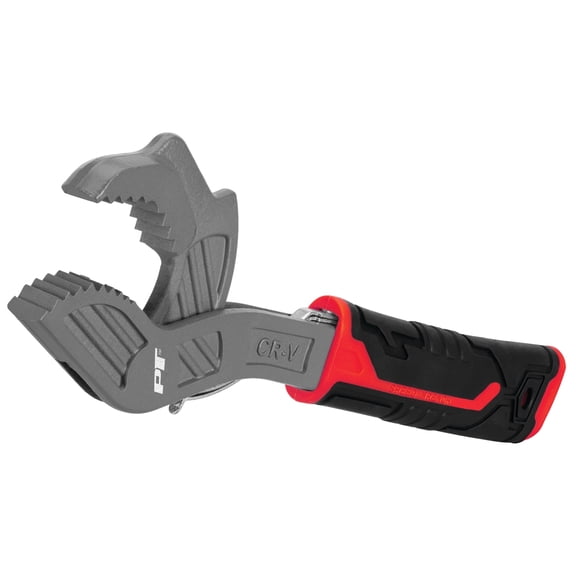 Performance Tool W30797 8 In. Universal Wrench, Drop-Forged Chrome Vanadium, Ratcheting Action, Spring-Loaded, TPR Handle